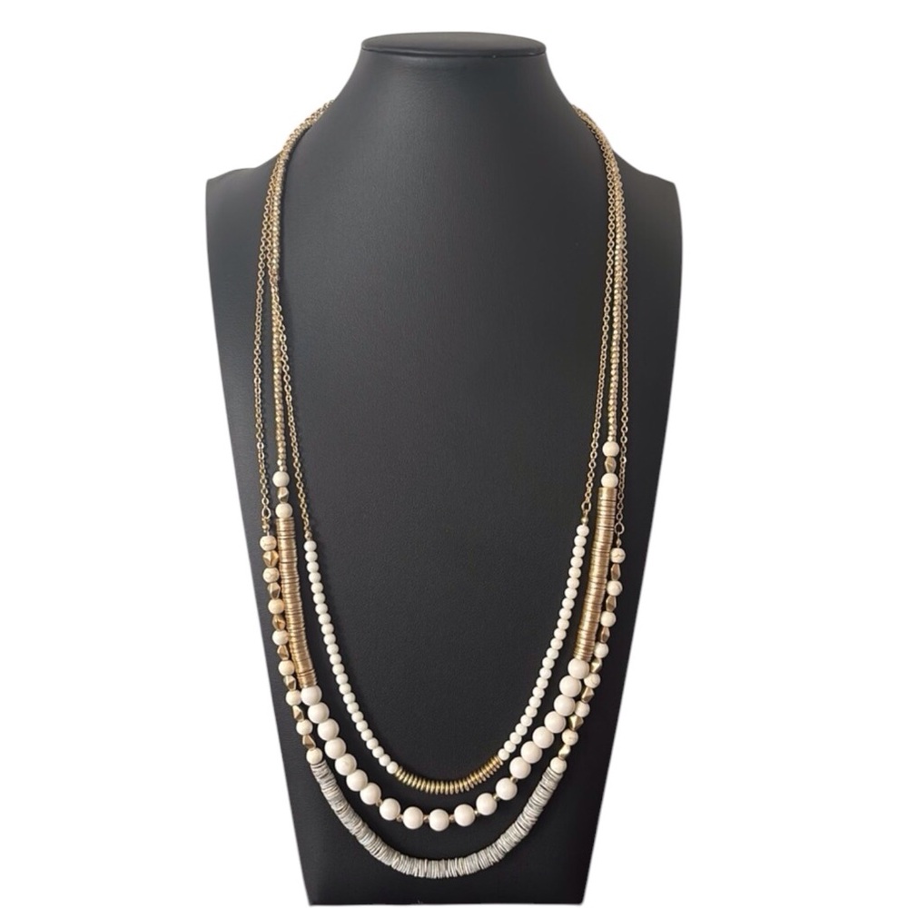 Loft Long Layered Necklace Set
